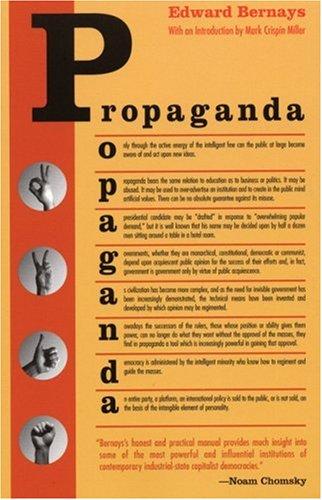 Edward Bernays, Mark Crispin Miller: Propaganda (Paperback, Ig Publishing)